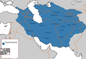 Wilayah Dinasti Timuriyah