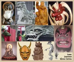 Gods, Kami, Creatures, and Demon