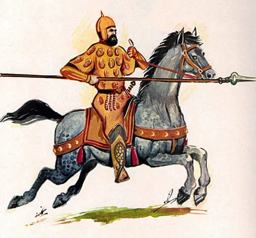 Ilustrasi Tentara dinasti Buwaihiyah