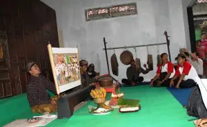 pertunjukkan wayang periode klasik