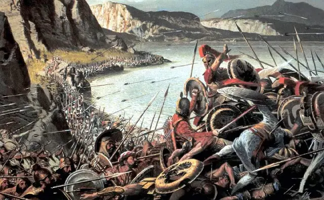 Pertempuran Thermopylae menewaskan banyak tentara Persia