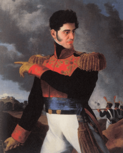 Oleo Antonio Lopez de Santa Anna 1