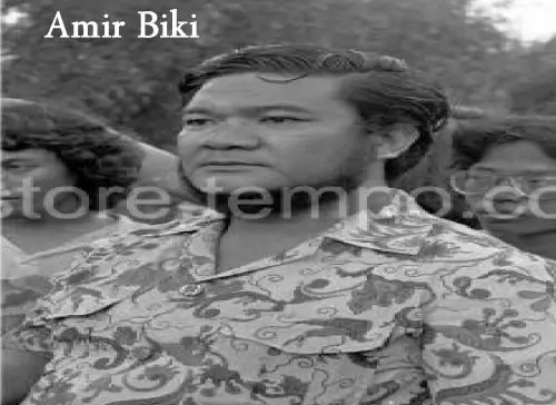 Amir Biki, salah satu tokoh sentral peristiwa Tanjung Priok 1984