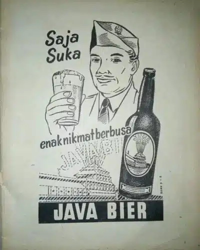 Iklan Lawas Java Bier 1950 1